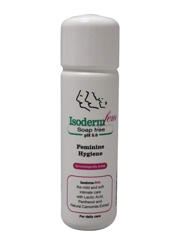 

ISODERM Fem Soap Free PH 5.0 Feminine Hygiene, 250ml