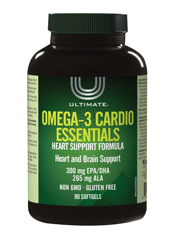 

Ultimate Omega 3 Cardio Essentials Capsules, 90 Pieces