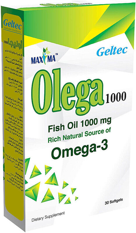 

Geltec Maxima Omega, 1000mg, 30 Softgels