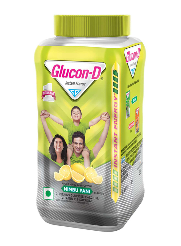 Glucon-D Nimbu Pani Glucose Powder, 400gm