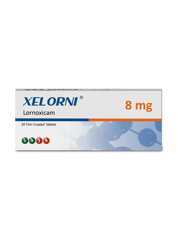 

SAJA Pharmaceutical Xelorni, 8mg, 30 Tablets