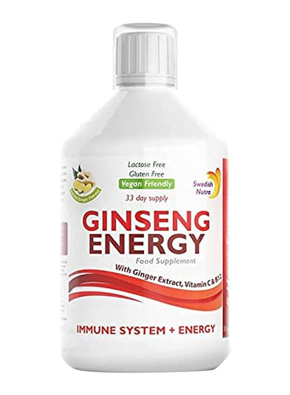 

Swedish Nutra Collagen Ginseng Energy Liquid, 500ml