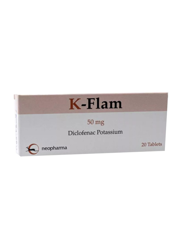 

Neopharma K-Flam Tablets, 50mg, 20 Tablets