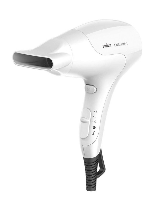 Braun Satin Hair Dryer, HD 180, White