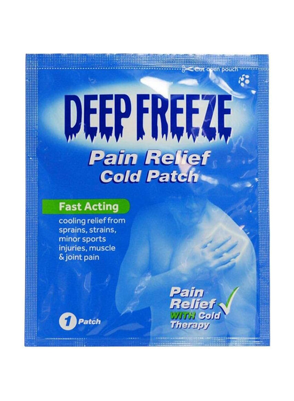 

Deep Freeze Pain Relief Cold Patch, 1 Patch