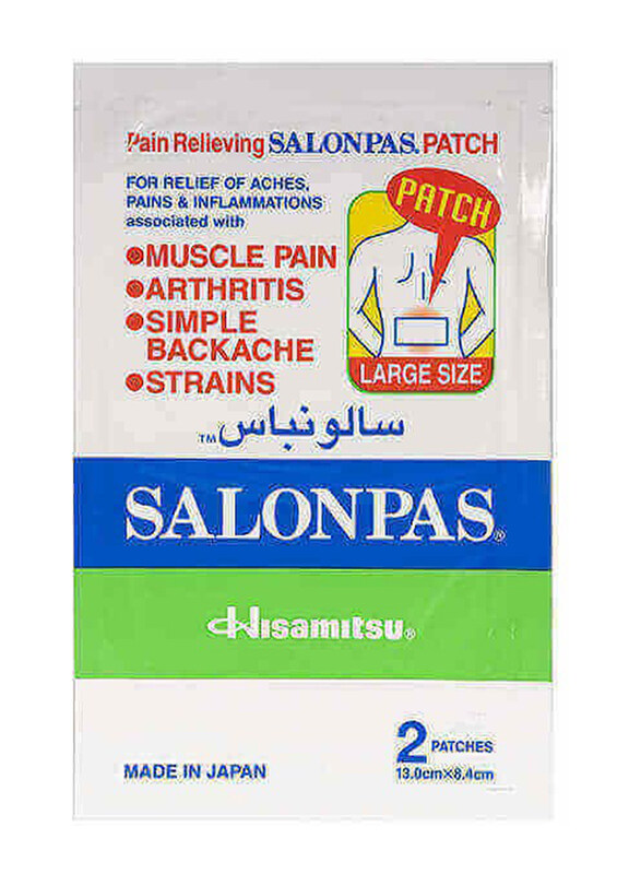 

Salonpas Pain Relieving Patches, 2 x 25 Patches