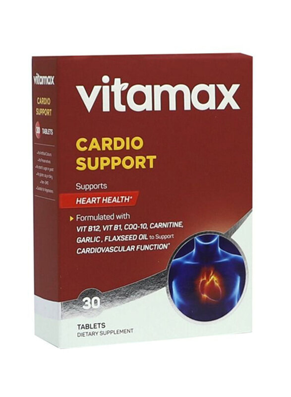 

Vitamax Cardio Support Tablet, 30 Tablets