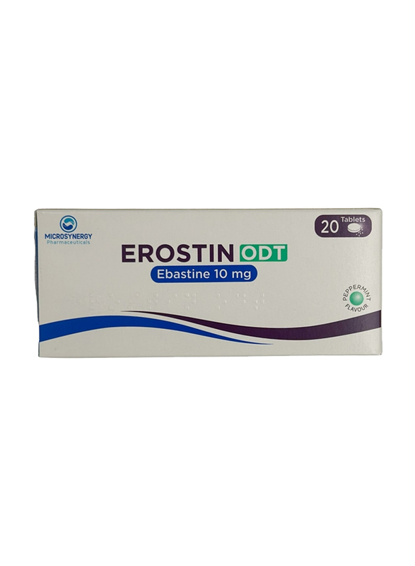 Microsynergy Pharmaceutical Erostin ODT 10Mg, 20 Tablets