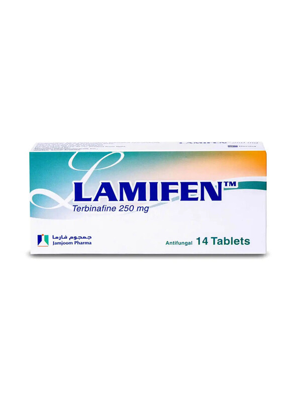 

Jamjoom Pharma Lamifen Tablet, 250mg, 14 Tablets