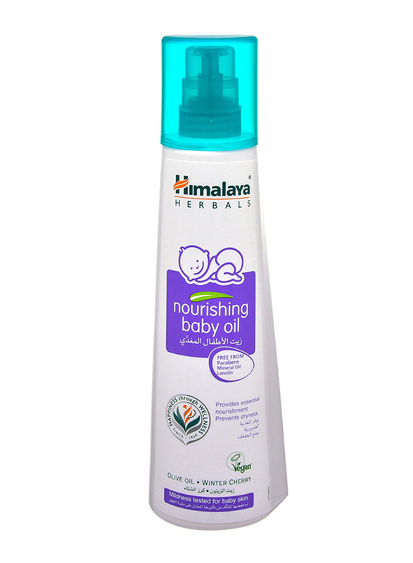 Himalaya 300ml Nourishing Oil for Babies, Multicolour