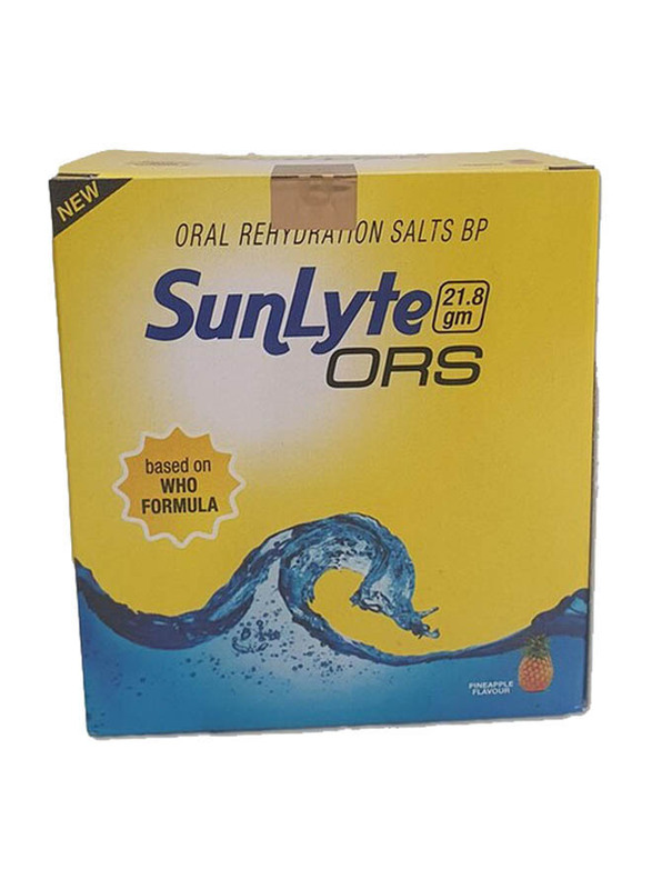 Sunlyte Ors Pineapple Flavour Sachets, 10 x 21.8gm