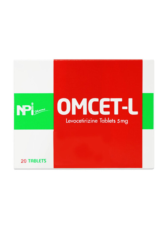

National Pharmaceutical Indust Omcet-L 5Mg, 20 Tablets