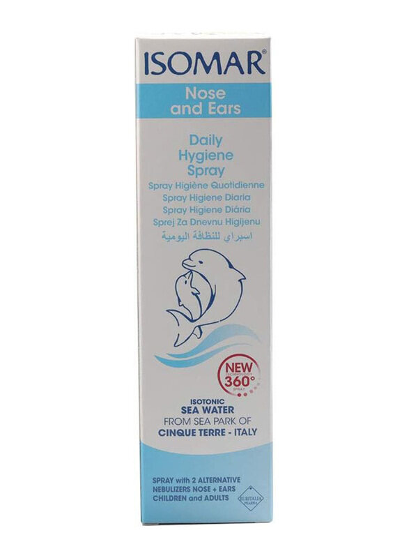 

Isomar Nose & Ears Daily Hygiene Spray, 100ml