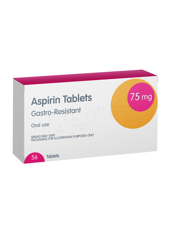 

Generic Aspiraya Aspirin Tablet, 75Mg, 56 Tablets