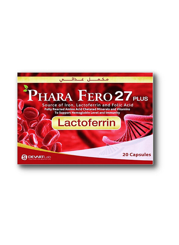 

Devart Lab Phara Fero 27 Plus, 20 Capsules