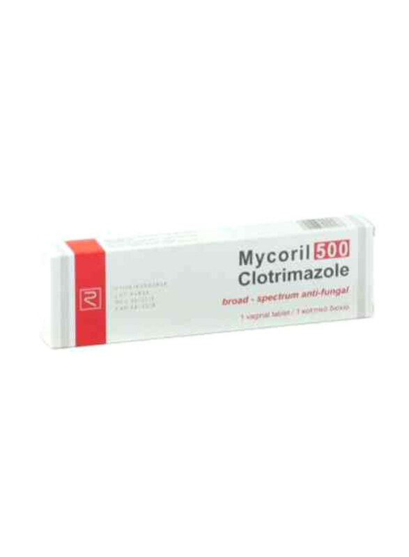 

Remedica Mycoril Vaginal Tablets, 500mg, 1 Tablet