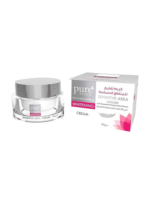 

Pure Beauty Sensitive Area Whitening Cream, 50gm