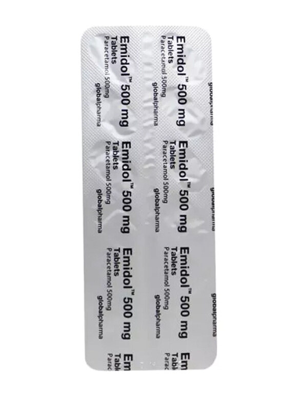 

Global Pharma Emidol, 500mg, 96 Tablets