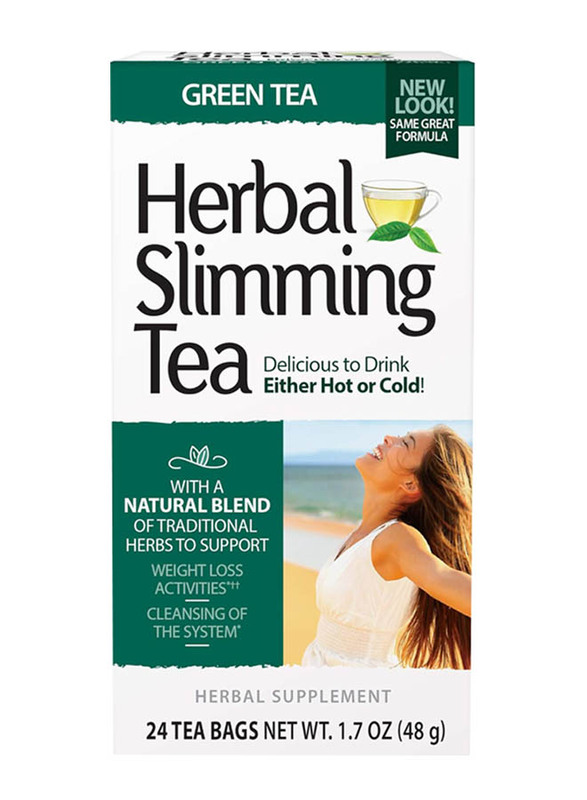 

21St Century Herbal Slimming Natural Tea, 24 Tea Bags