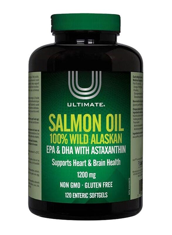 

Ultimate Salmon Oil 1200mg, 120 Pieces