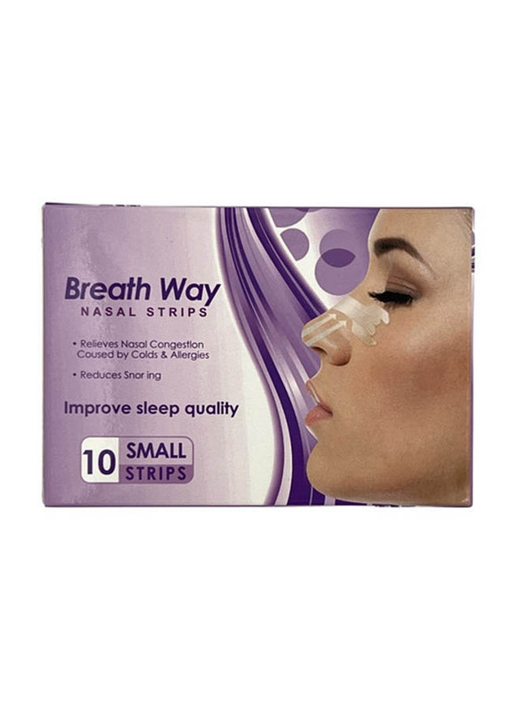 Breath Way Nasal Strips, 10 Strips