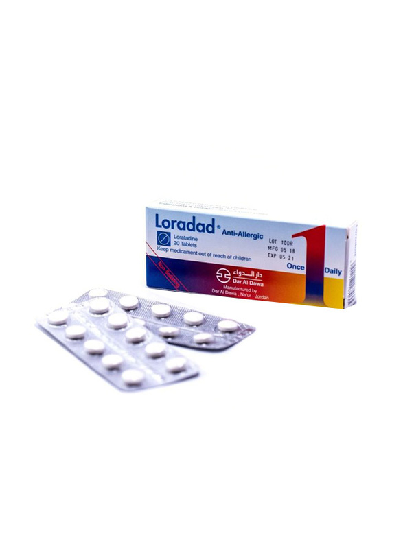 Dar Al Dawa Loradad Tablet, 10Mg, 20 Tablets