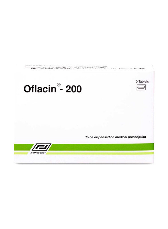 

Ram Pharma Oflacin Tablets, 200mg, 10 Tablets