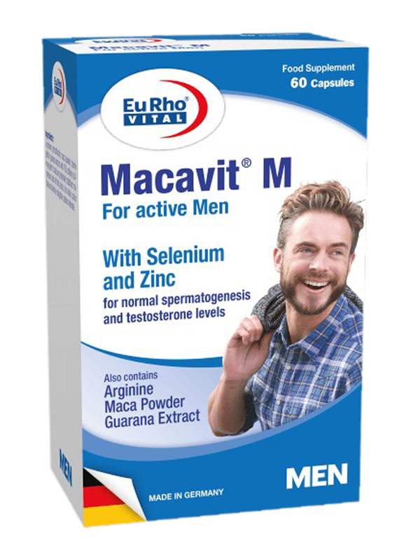 Eurho Vital Macavit M, 60 Capsules