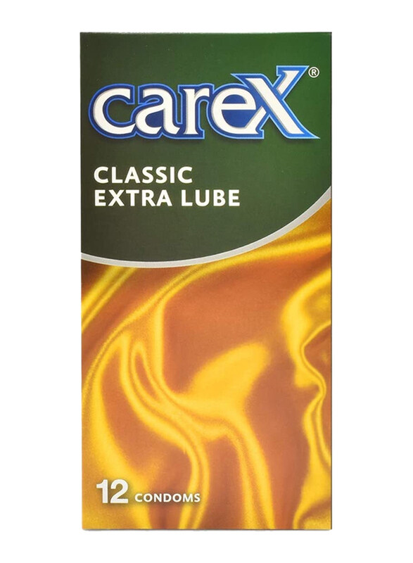 

Carex Classic Extra Lube Condom, 12 Pieces
