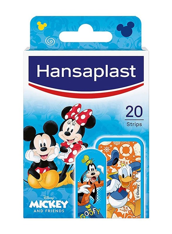 Hansaplast Disney Mickey & Friends Plaster Strip, 20 Strips