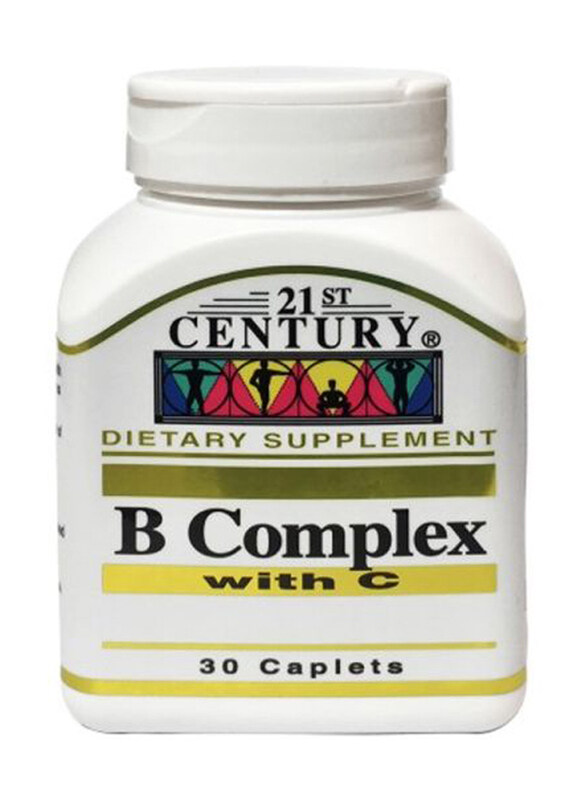 

21St Century B Complex With Vitamin C, 30 Caplets