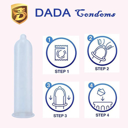 DADA Plain Condom, 30 Pieces