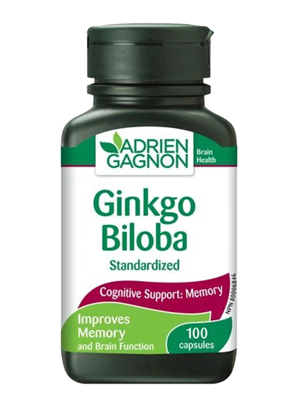 Adrien Gagnon Ginkgo Biloba, 80Mg, 30 Capsules