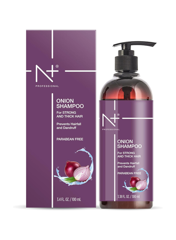 N Plus Professional Onion Hair Care Shampoo, 300ml