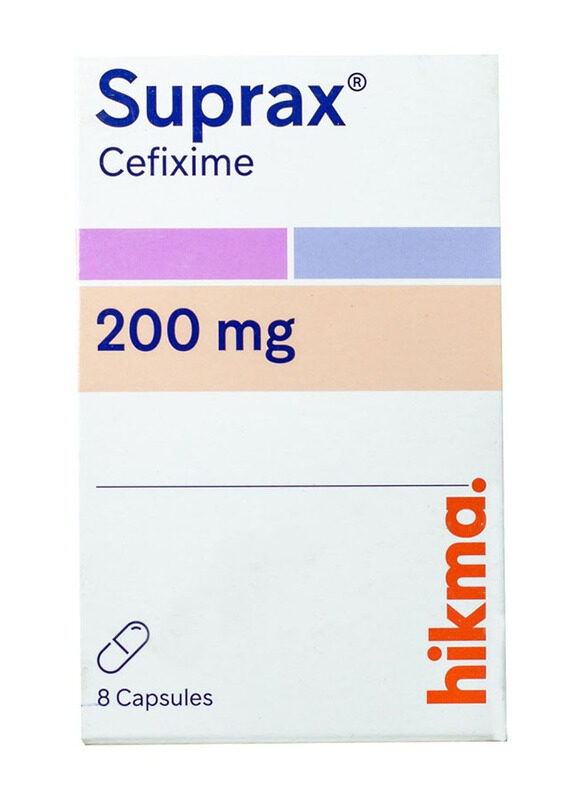 

Hikma Suprax Capsule, 200mg, 6 Capsules