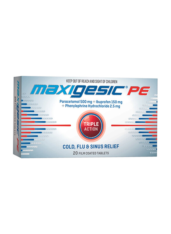 

Aft Pharmaceuticals Maxigesic Pe, 20 Tablets