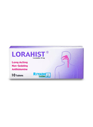 Riyadh Pharma Lorahist, 10mg, 10 Tablets