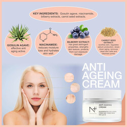 N+ Professional Anti Ageing Cream, 50gm