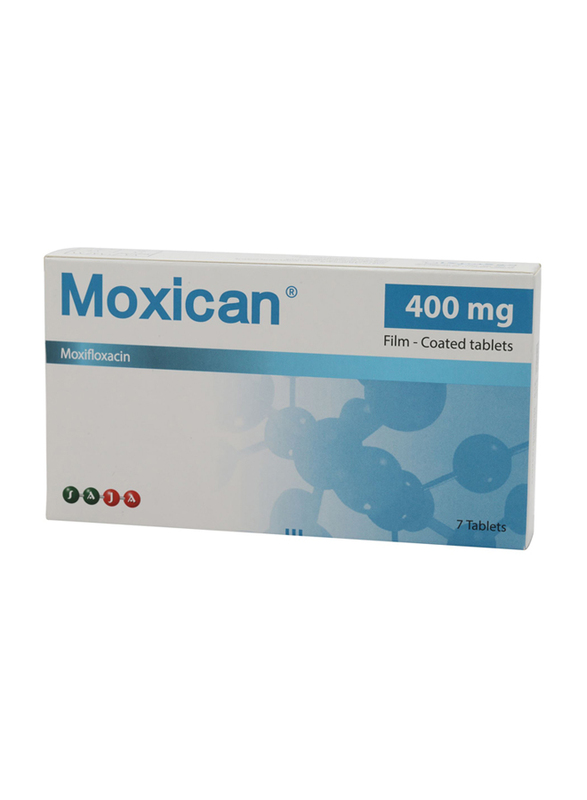 SAJA Pharmaceutical Moxican, 400mg, 7 Tablets