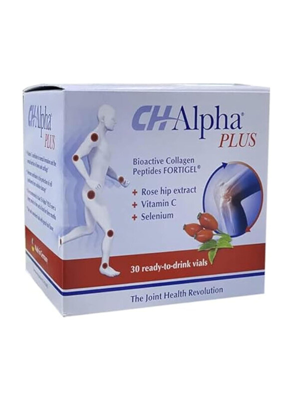 

CH-Alpha Plus Bioactive Collagen for Joint Health Supplement, 25ml, 30 Pieces