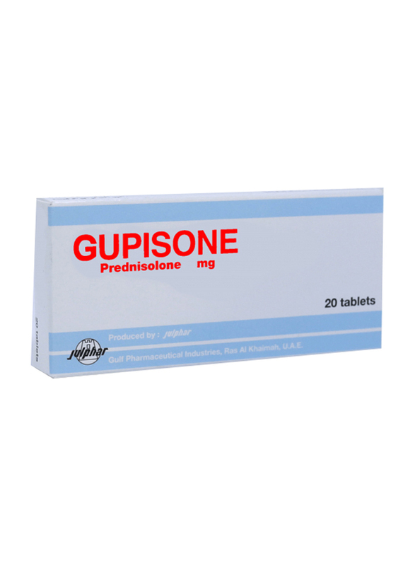 Julphar Gupisone Tablet, 20mg, 40 Tablets