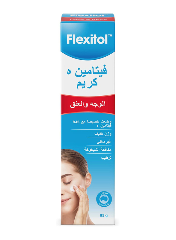 Flexitol Vitamin E Face & Neck Cream, 85gm