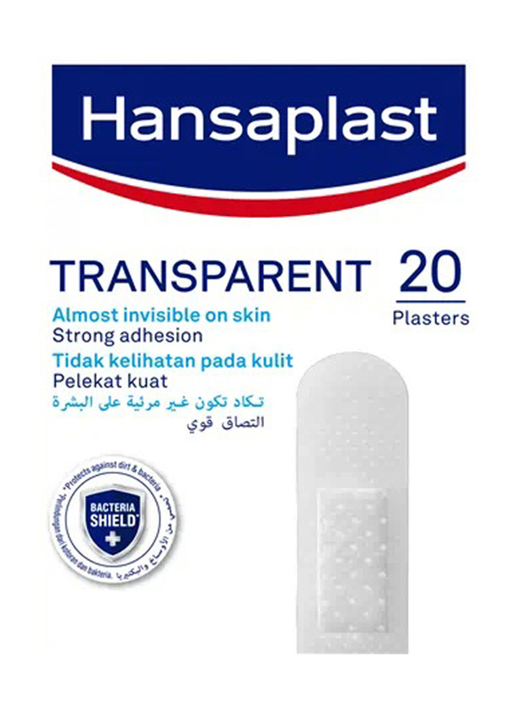 

Hansaplast Transparent Plaster, 20 Strips