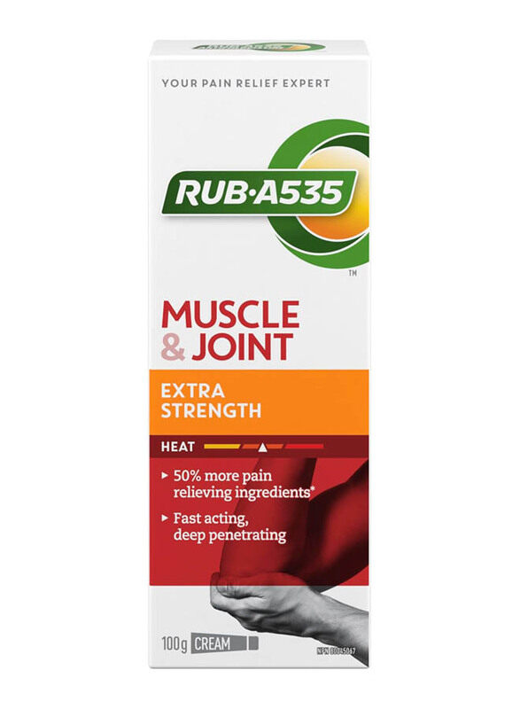 

Rub A535 Extra Strength Muscle & Joint Cream, 100gm