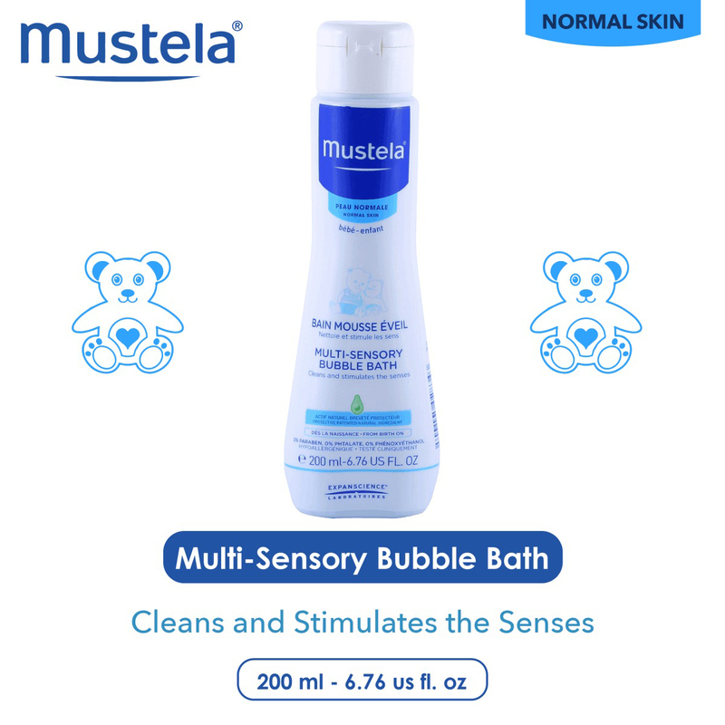 

Mustela Multi Sensory Bubble Bath, 200ml