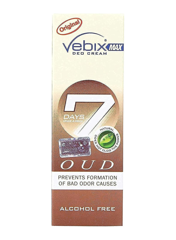 Vebix Deo Cream Oud, 25ml