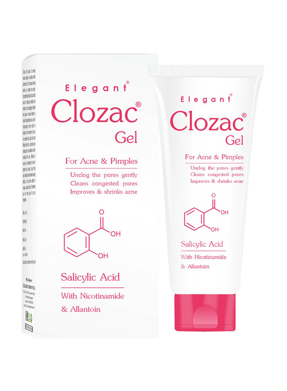 Elegant Clozac Acne Care Gel, 50gm