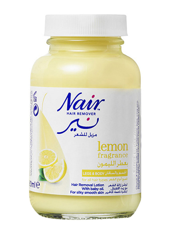 Nair Lemon Hair Removal Lotion, 120ml