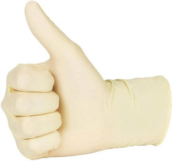 Pro Grade New Disposable Latex Powder Free Gloves, 100 Pieces, Extra Large