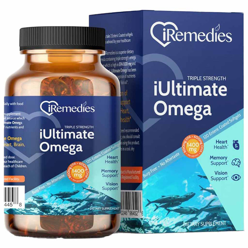 Iremedies Ultimate Omega, 120 Softgels